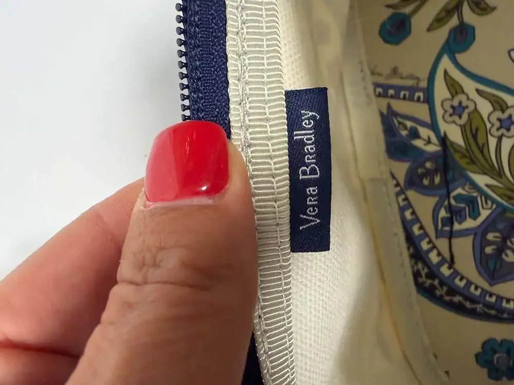 Vera Bradley Paisley Print Cosmetic Makeup Pouch